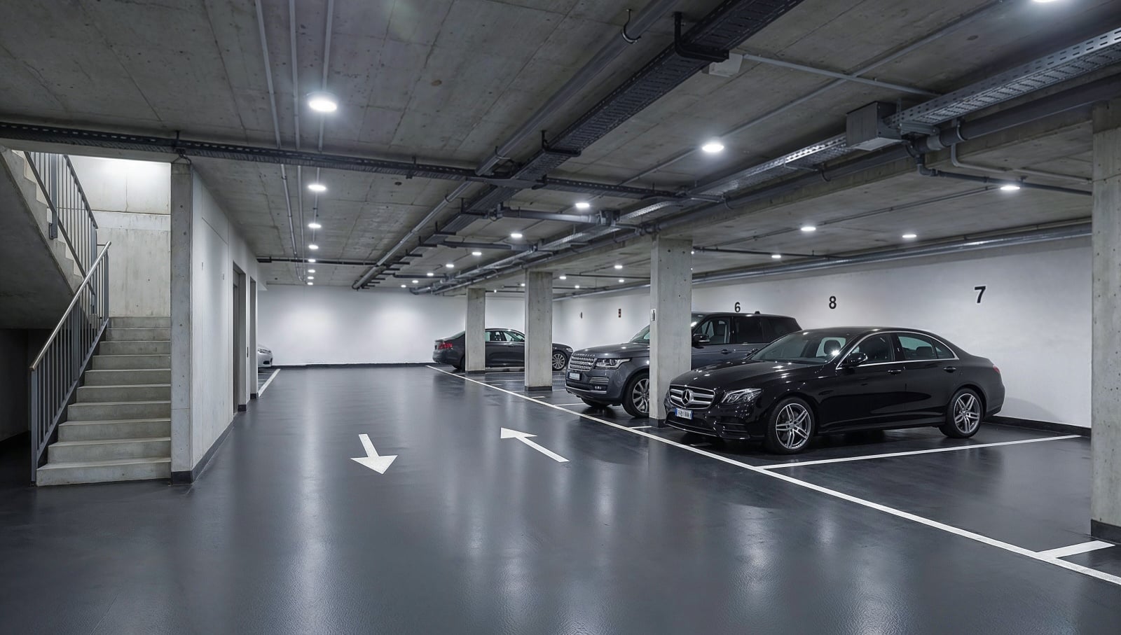 Parking de la Résidence Thanys