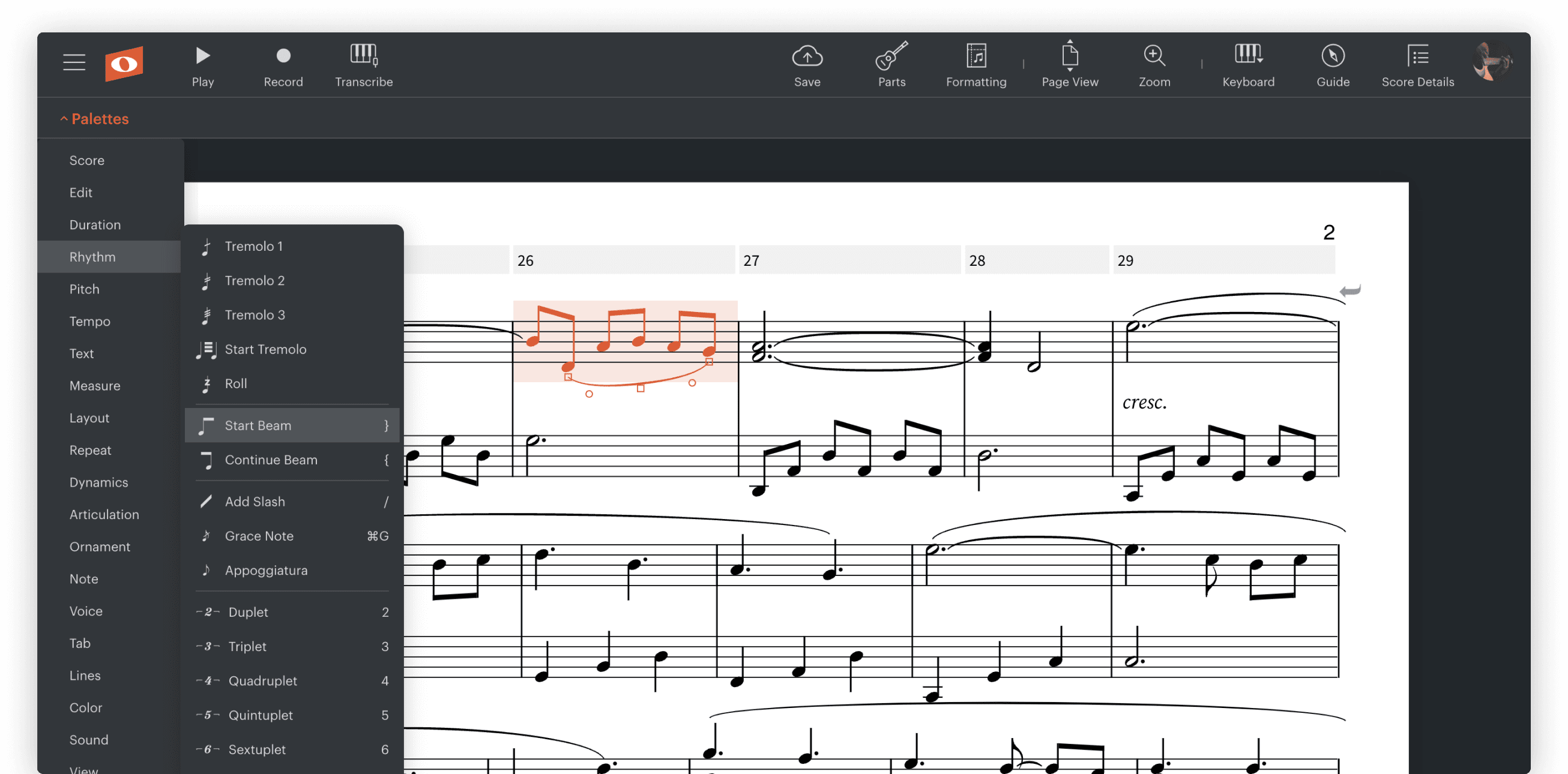 Noteflight - Online Music Notation Software