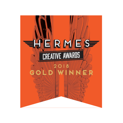 hermes gold winner logo