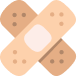 Bandaid icon-Covers up to $500,000 for accident and sickness expenses