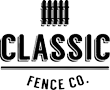 Classic Fence Company Logo in Black