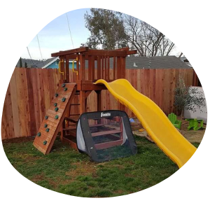Dog Ear Wooden Fence