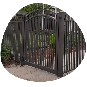 ALUMINUM WALK GATES