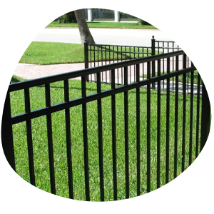 FLAT TOP ALUMINUM FENCE