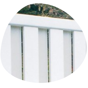 Shadowbox Vinyl Fence