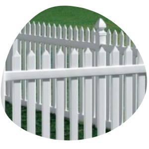 Vinyl Picket Fence