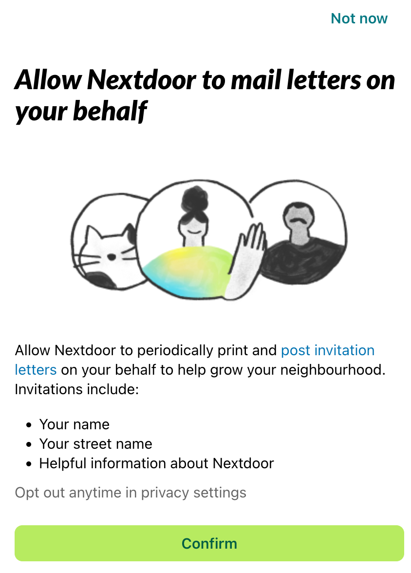 About Nextdoor mailed invitations - Nextdoor Blog