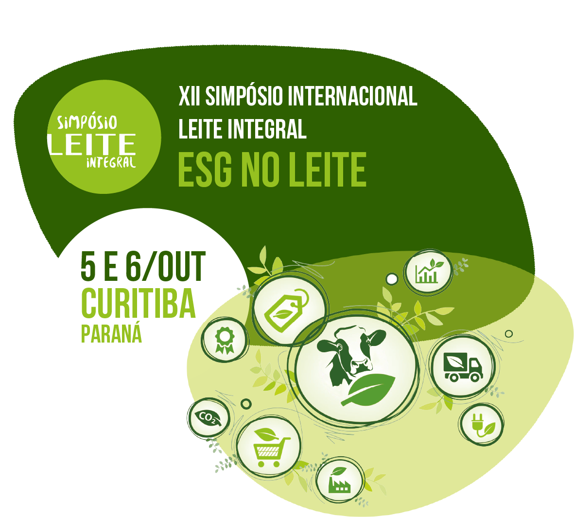 XII Simpósio Leite Integral "ESG no Leite" - 5 e 6 de outubro em Curitiba, Paraná