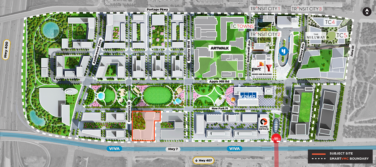 Palace Walk Site Map