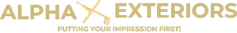 Alpha Exteriors | Putting Your Impression First! logo