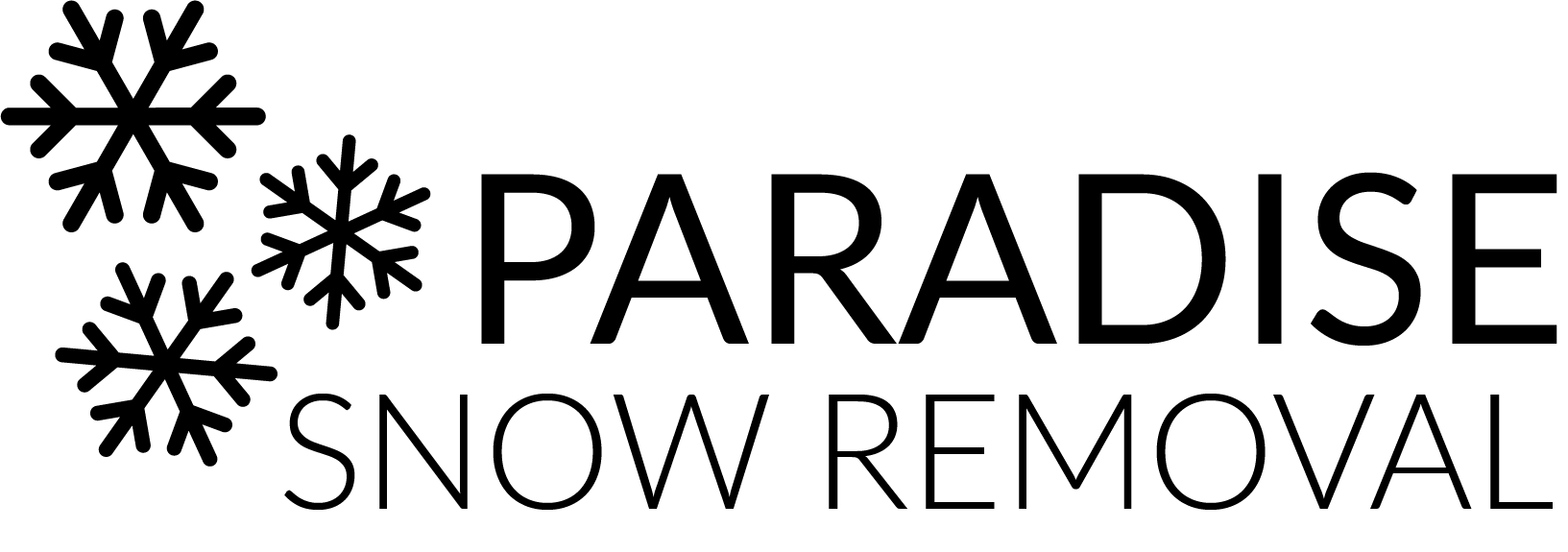 Paradise Snow Removal Logo