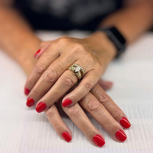 Croissants and cup of coffee