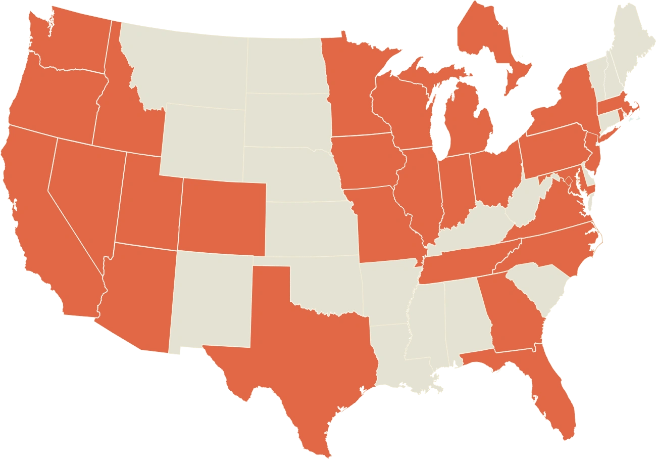 USA & Canada locations